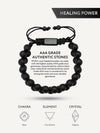 Black Onyx Beaded Bracelet - Morocco