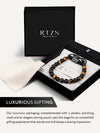 Tiger Eye & Black Onyx Beaded Bracelet - Tulum