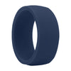 Men's Wide Flat Silica Gel Personalized Silicone Rings