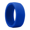 Men's Wide Flat Silica Gel Personalized Silicone Rings