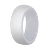 Men's Wide Flat Silica Gel Personalized Silicone Rings