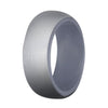 Men's Wide Flat Silica Gel Personalized Silicone Rings