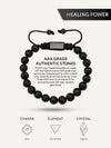 Black Onyx Beaded Bracelet - Bali