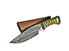 Damascus Steel Fixed Blade EDC TD-228