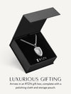 Meteorite Shield Pendant Necklace