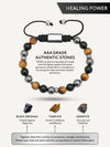 Triple Protection Beaded Bracelet - Mykonos