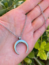 CRESCENT MOON NECKLACE