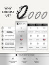 Black Onyx Beaded Bracelet - Bali