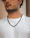 Black Cuban Link Chain (5mm)