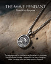 Wave Pendant Necklace