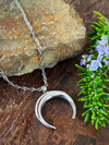 CRESCENT MOON NECKLACE