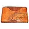 Handcrafted Leather Slim Card Holder Wallet  - Tuna Run