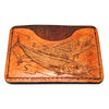 Handcrafted Wahoo Leather Card Wallet - Wahoo Run
