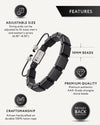 Shungite EMF Protection Bracelet - Havana