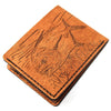 Handcrafted Permits Leather Bill Fold Wallet - Made to Order in USA