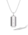 Razor Blade Pendant Necklace