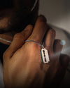 Razor Blade Pendant Necklace