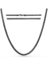 Black Cuban Link Chain (5mm)