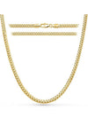 Gold Cuban Link Chain (5mm)