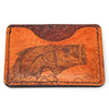 Handcrafted Leather Slim Card Holder Wallet  - Snook