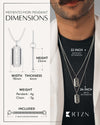 Razor Blade Pendant Necklace