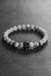 Until Death Storm Cloud Bead Bracelet
