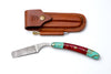 Damascus stright razor TK-501