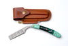 Damascus straigh razor TK-529