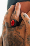 Burning Rose Blackout Ring