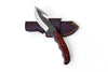 Hand Forged CUSTOM CARBON BLADE " Gut Hook SKINNER" BY TITAN TC-017