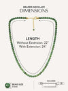 Green Jade Beaded Necklace