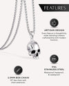 Skull Pendant Necklace