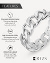 Cuban Link Ring (Silver)