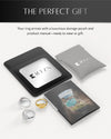 Silver Square Signet Rings (Polished)