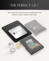 Silver Round Signet Rings (Polished)
