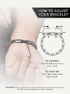Triple Protection Beaded Bracelet - Havana