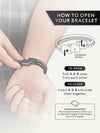 Double Black Suede & Braided Leather Bracelet