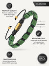 Jade Beaded Bracelet - Havana