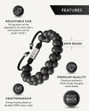 Shungite EMF Protection Bracelet - Morocco