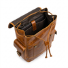 Earthen Leather Laptop Backpack, Luxury Leather