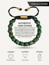 Jade Beaded Bracelet - Morocco
