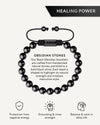 Black Obsidian Beaded Bracelet - Bali
