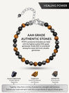 Triple Protection Beaded Bracelet - Chain Fit