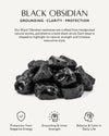 Black Obsidian Beaded Necklace