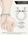 Black Obsidian Beaded Bracelet - Morroco