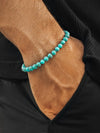 Turquoise Beaded Bracelet - Chain Fit
