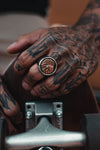 Trustless Chief Stainless Steel GOLD Ring
