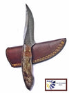 Damascus Skinning Knife by Titan TD-171
