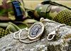 Saint Michael DEFEND ME medal Silver St Michaels Medallion Stainless Steel Chain Patron Saint Police Officers Soldiers