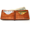 Handcrafted Permits Leather Bill Fold Wallet - Made to Order in USA